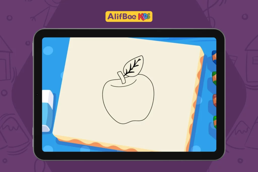 Coloring Games in AlifBee Kids