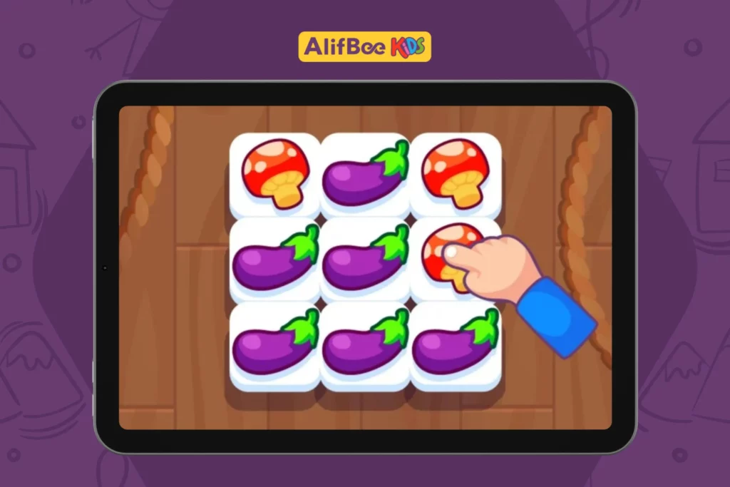 Memory Match Games in AlifBee Kids