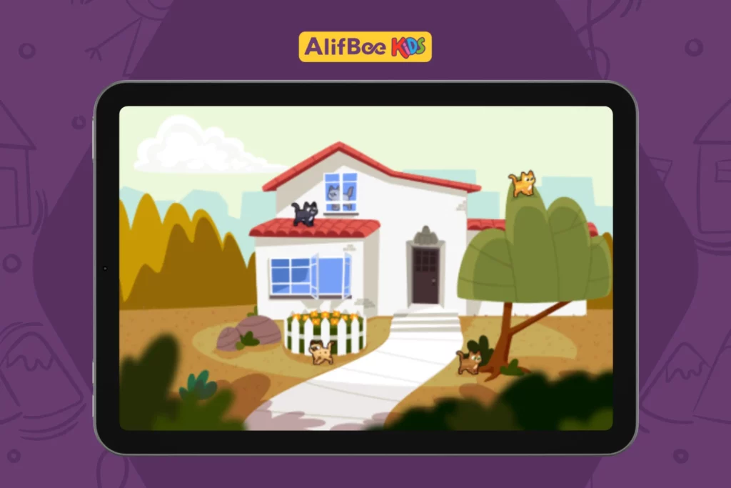 Places Game in AlifBee Kids