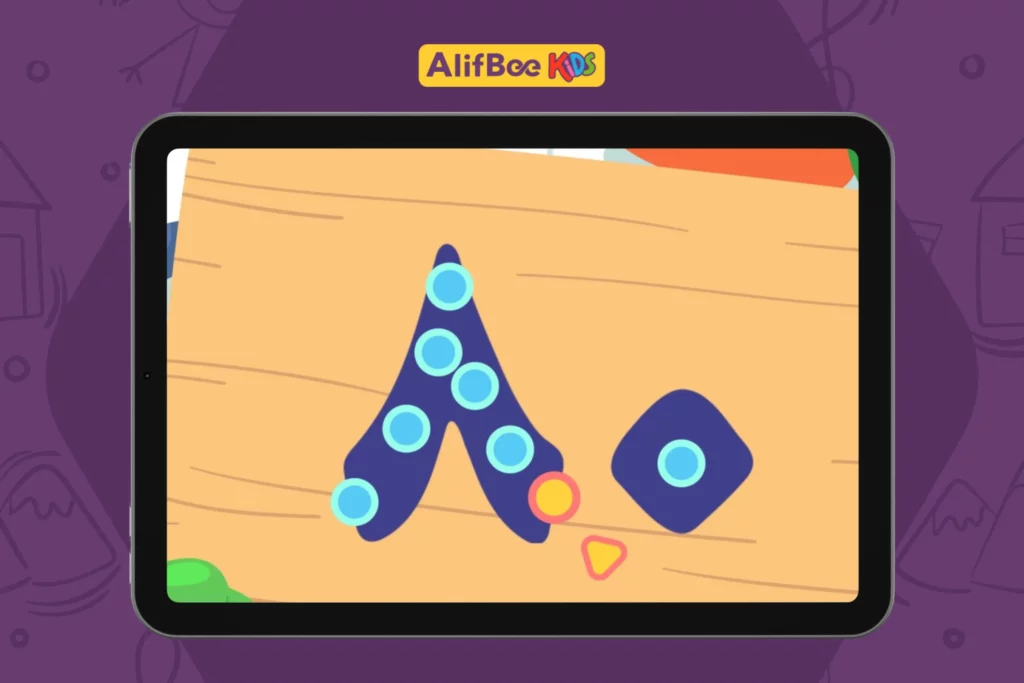 Writing Arabic Numbers in AlifBee Kids