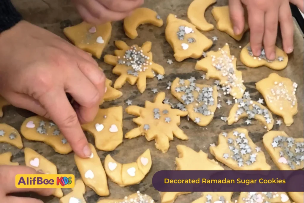 Making Ramadan Cookies with Kids