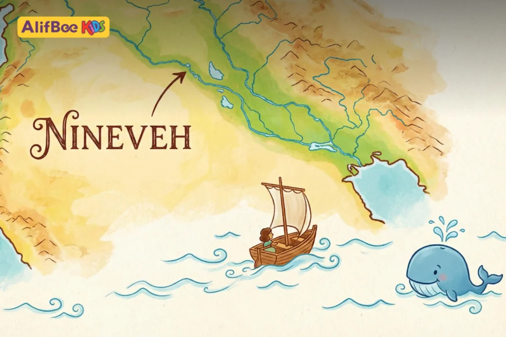 Prophet Yunus Story for Kids - cover