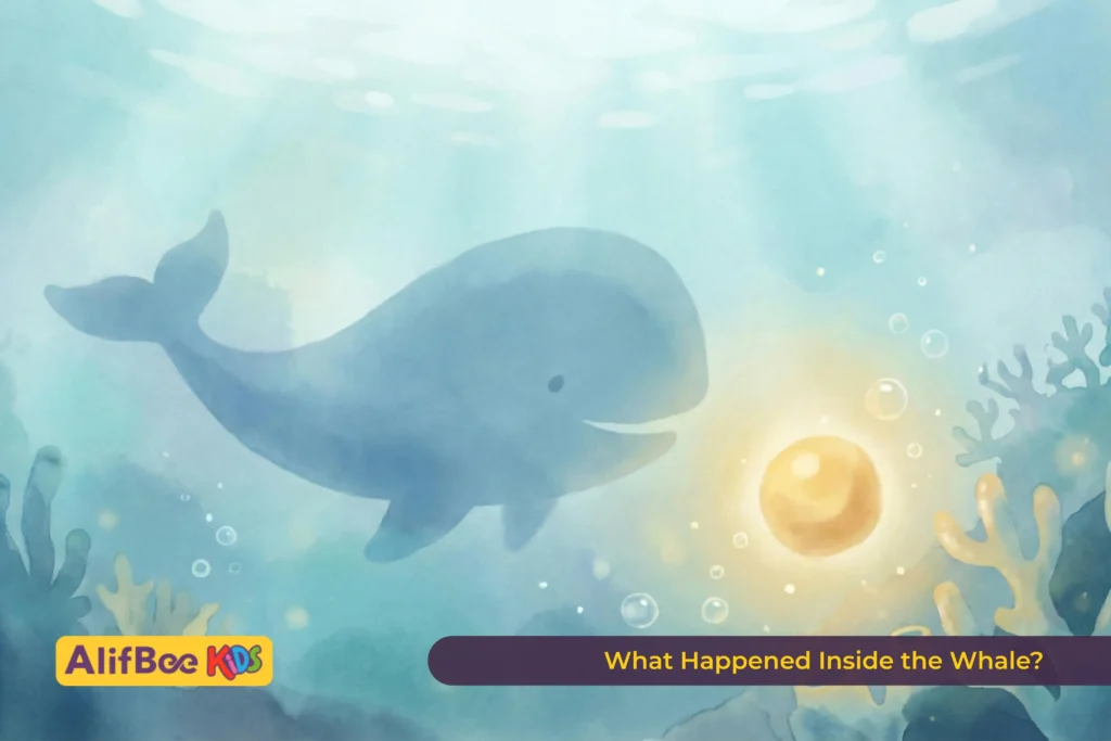 what happened inside the whale