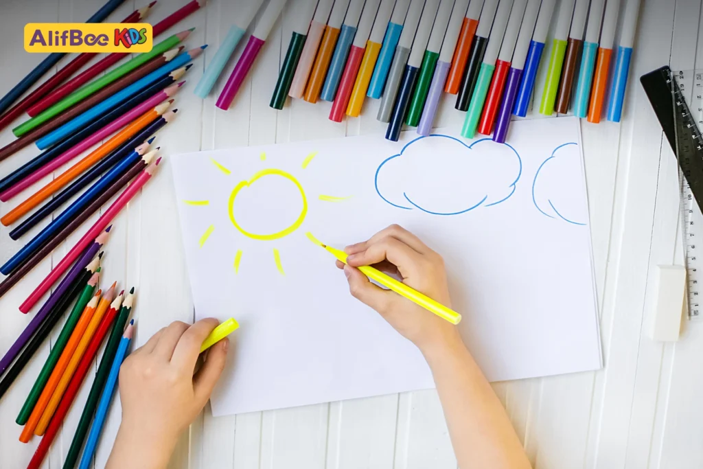 فوائد التلوين للأطفال