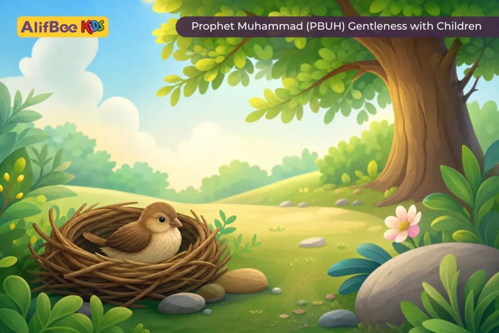Prophet Muhammad Gentleness with Children