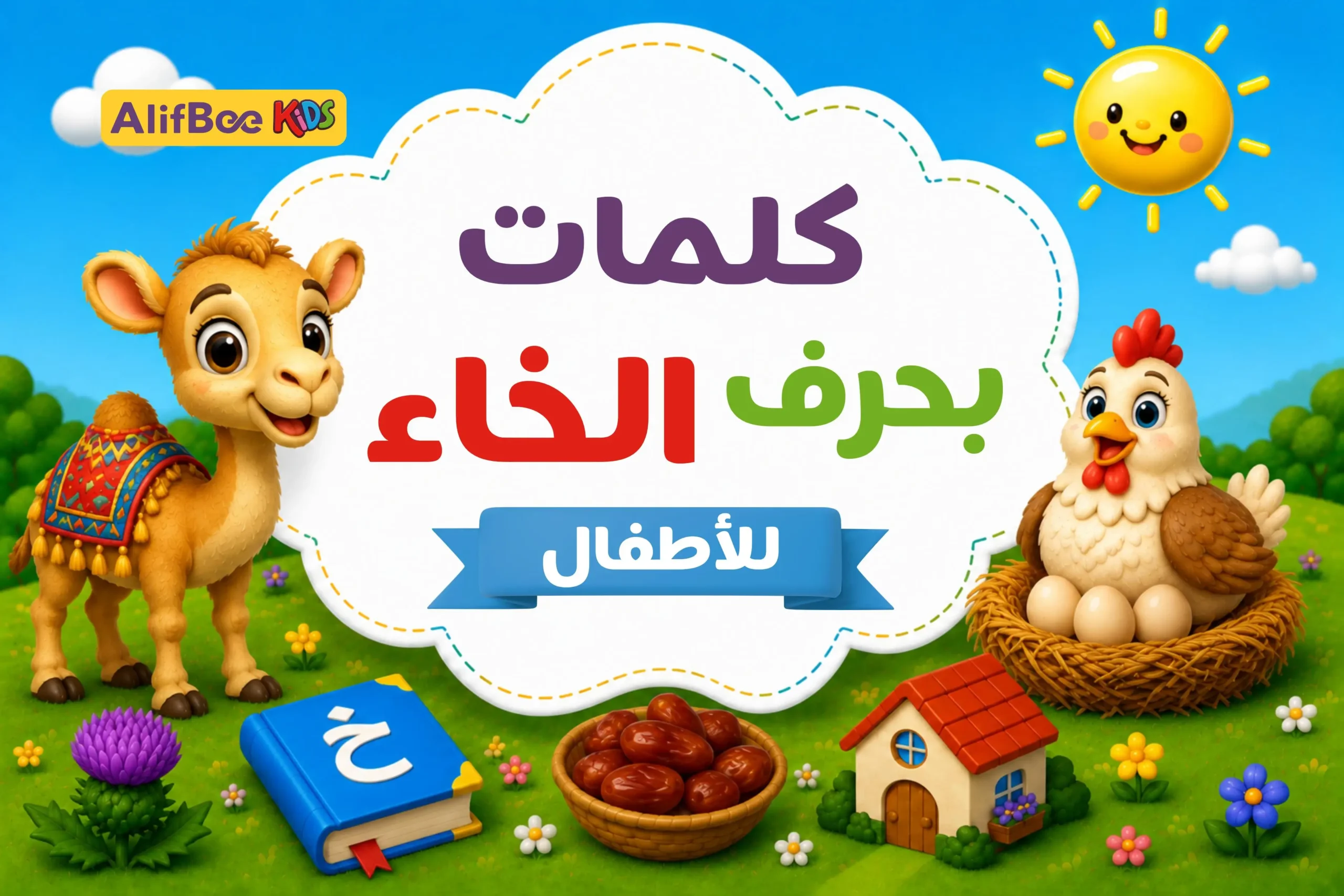 كلمات بحرف الخاء للأطفال