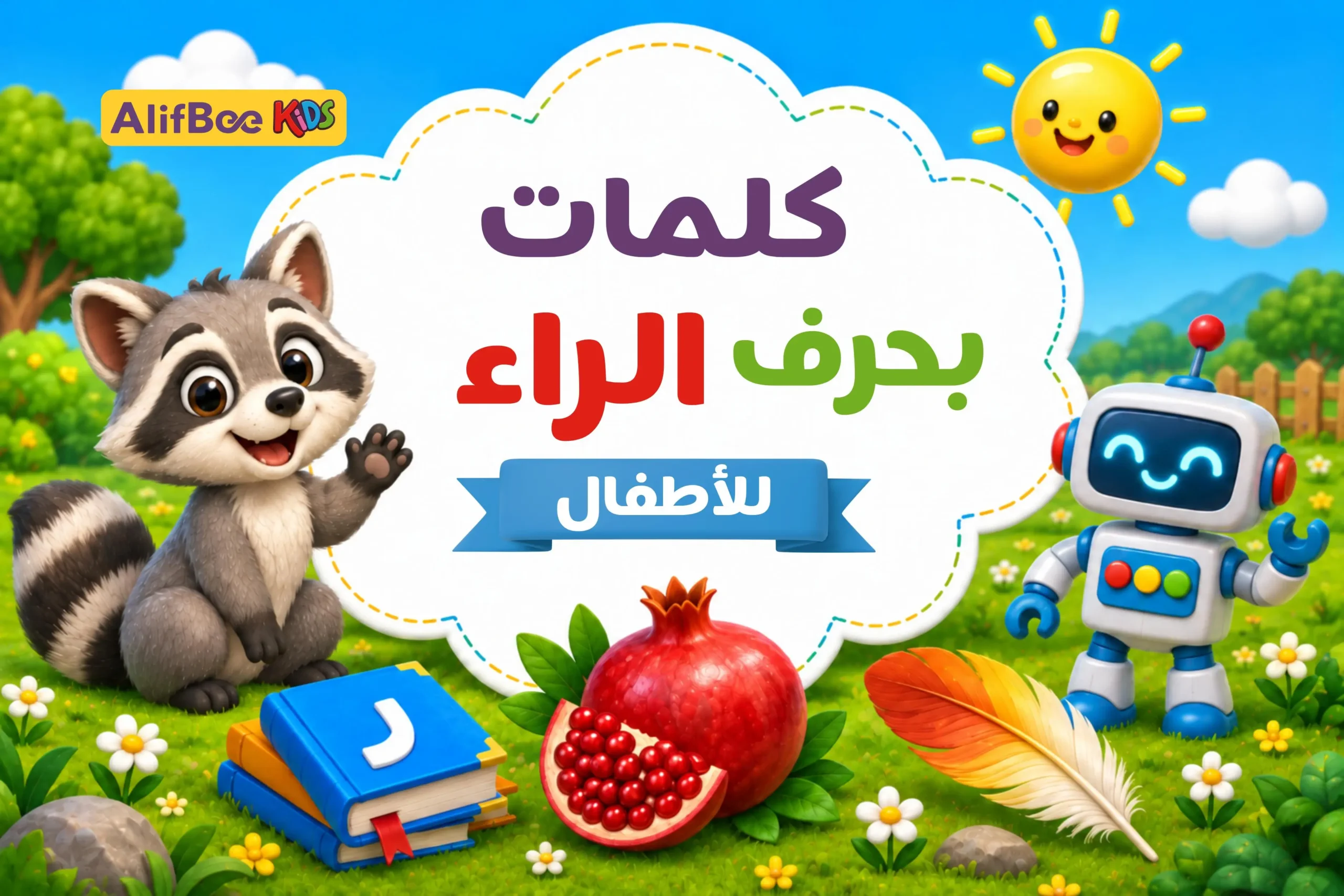كلمات بحرف الراء للأطفال