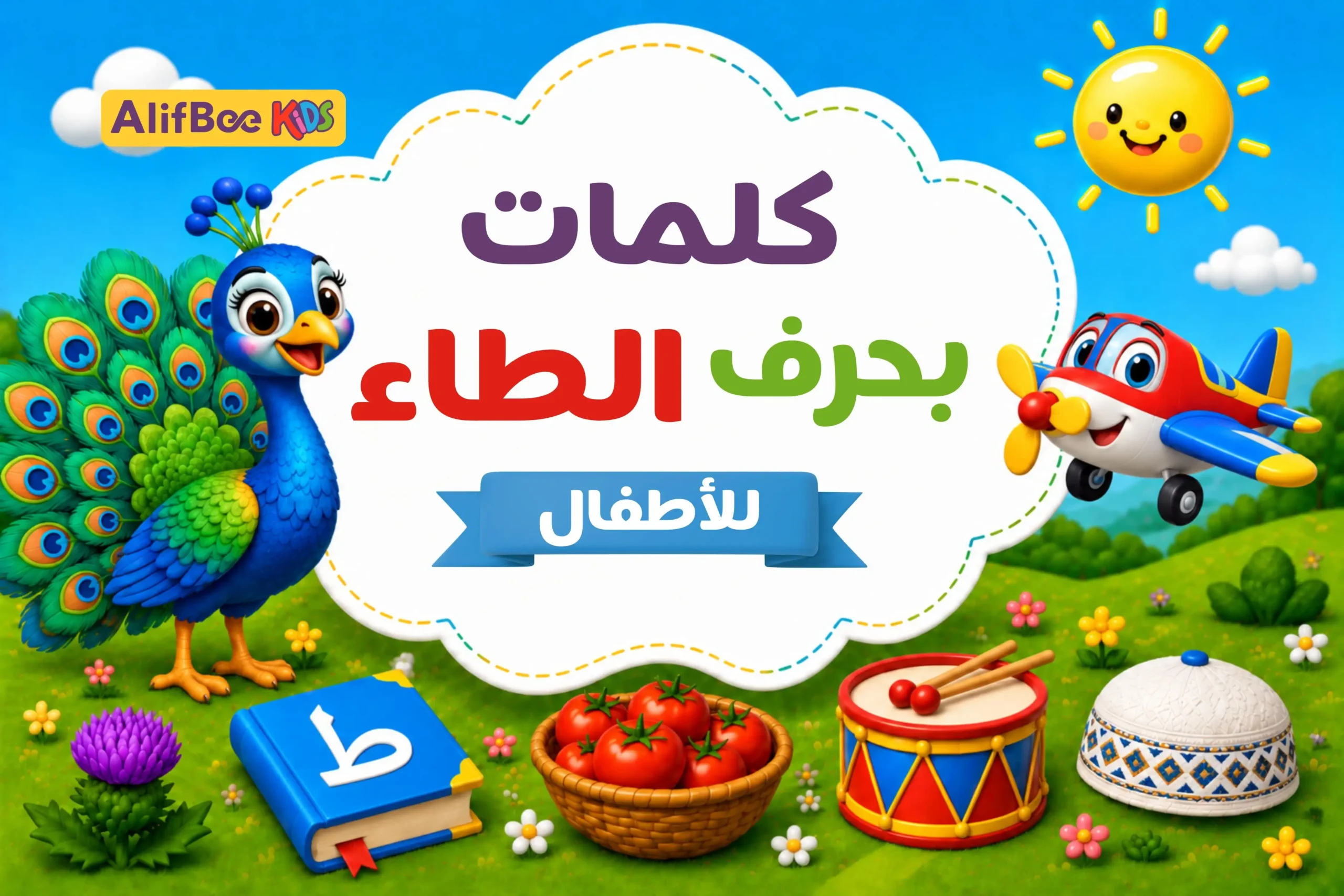 كلمات بحرف الطاء للأطفال